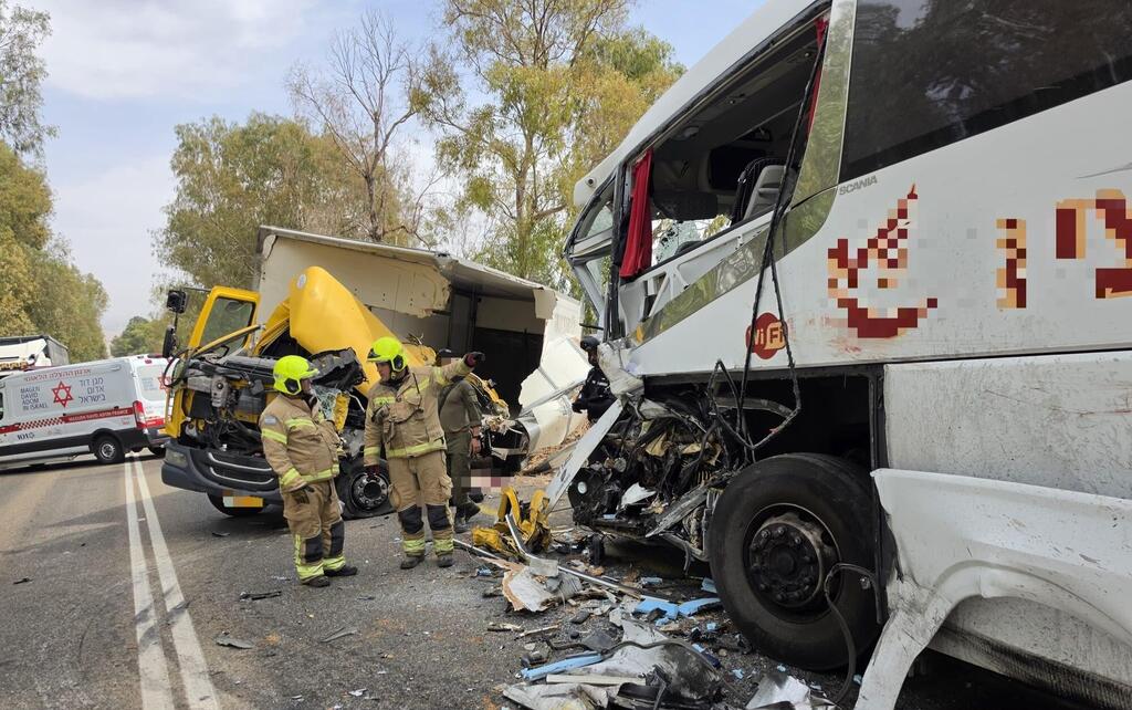 حادث طرق على شارع 91 قرب محنايم شمالي البلاد