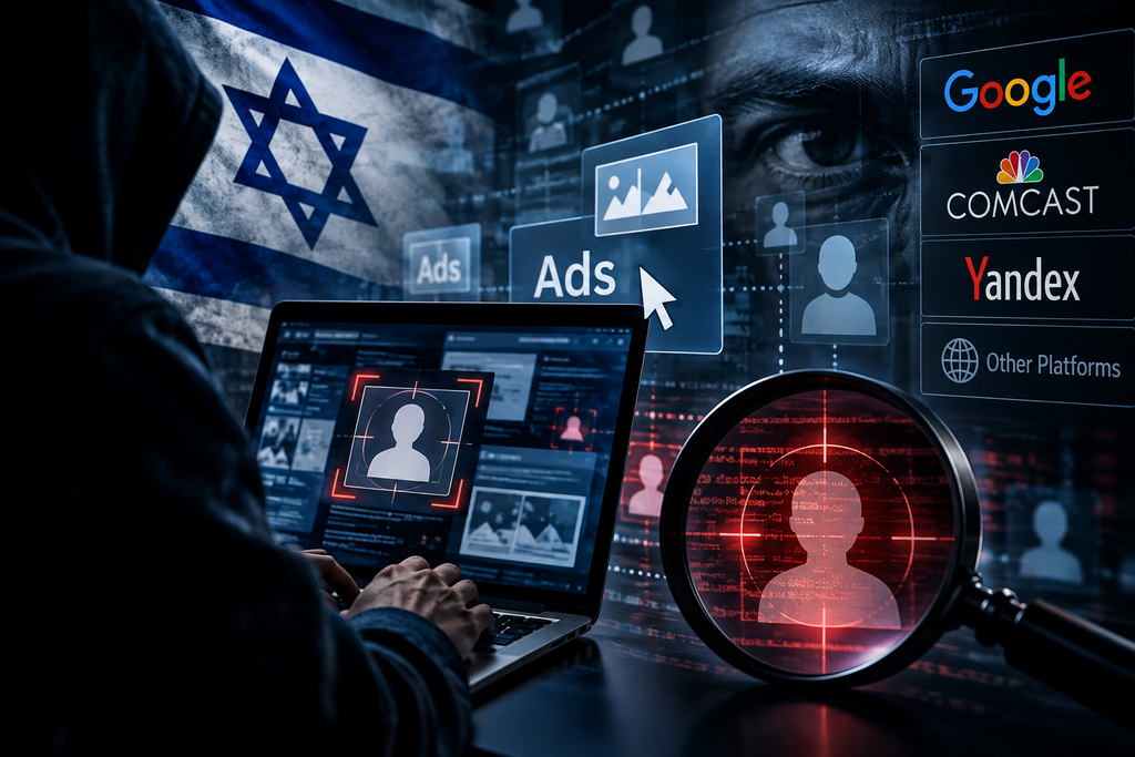 شركة إعلانات رقمية إسرائيلية متهمة بالتجسس على مستخدمي الإنترنت (AI) شركة إعلانات رقمية إسرائيلية متهمة بالتجسس على مستخدمي الإنترنت