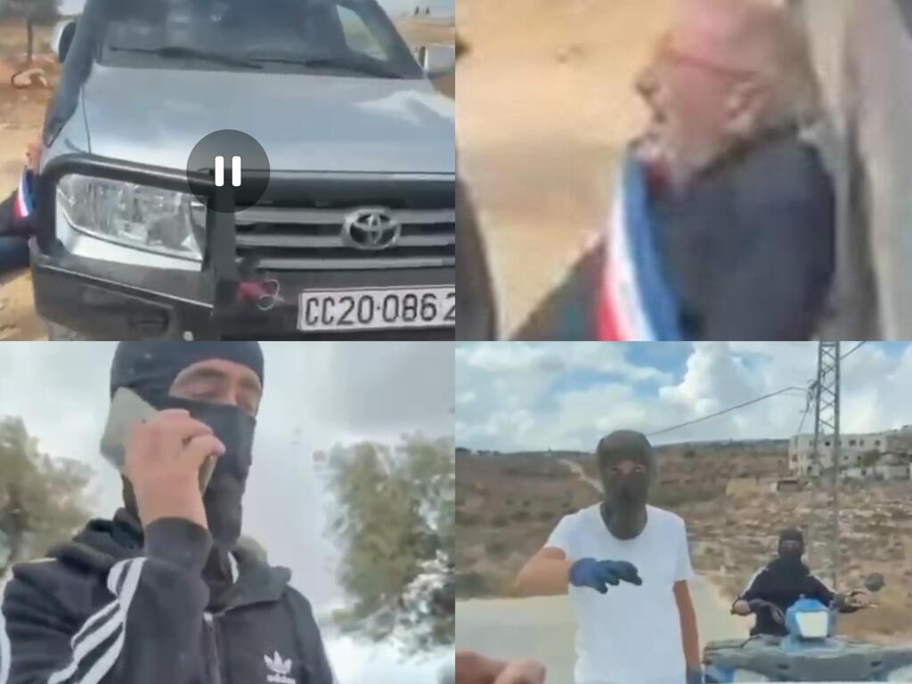 تقارير: اعتداء مستوطنين على مركبات دبلوماسية فرنسية وبلجيكية وبولندية خلال موسم قطف الزيتون في الضفة الغربية