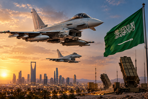 بريطانيا تعلن إرسال مقاتلات "تايفون" لحماية الأجواء السعودية 