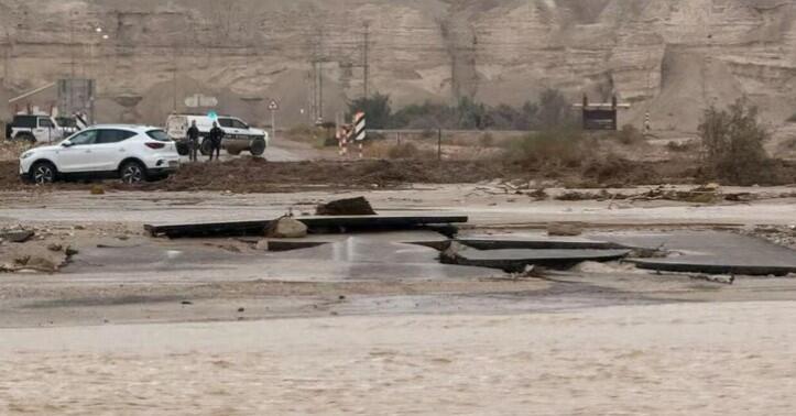 فيضانات في الجنوب ومنطقة البحر الميت (وفق البند 27 أ) فيضانات في الجنوب ومنطقة البحر الميت